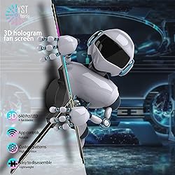 3d hologram led fan projector, 4 leavesHD 3D