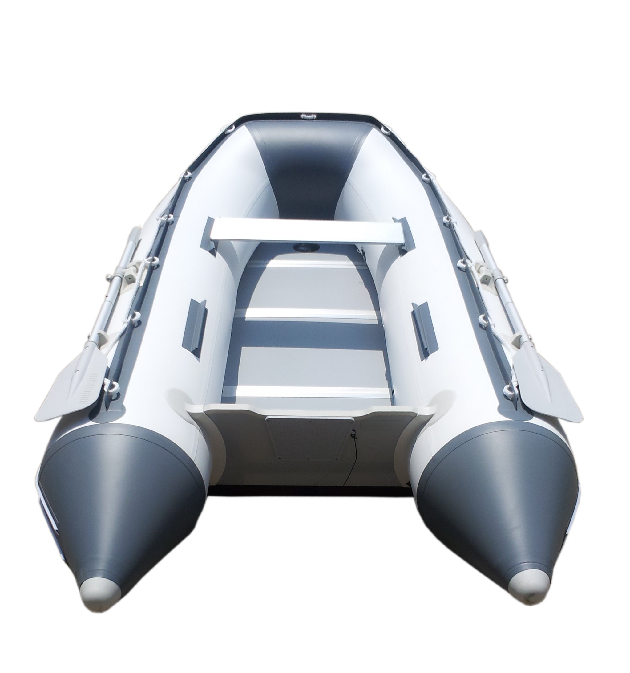 Newport Vessels 9ft 6in Del Mar Inflatable Dinghy Boat Transom Sport Tender Boat, 4 Person