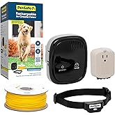 PetSafe Rechargeable In-Ground Pet Fence for Dogs and Cats over 5lb - from the Parent Company of INVISIBLE FENCE Brand - Wate