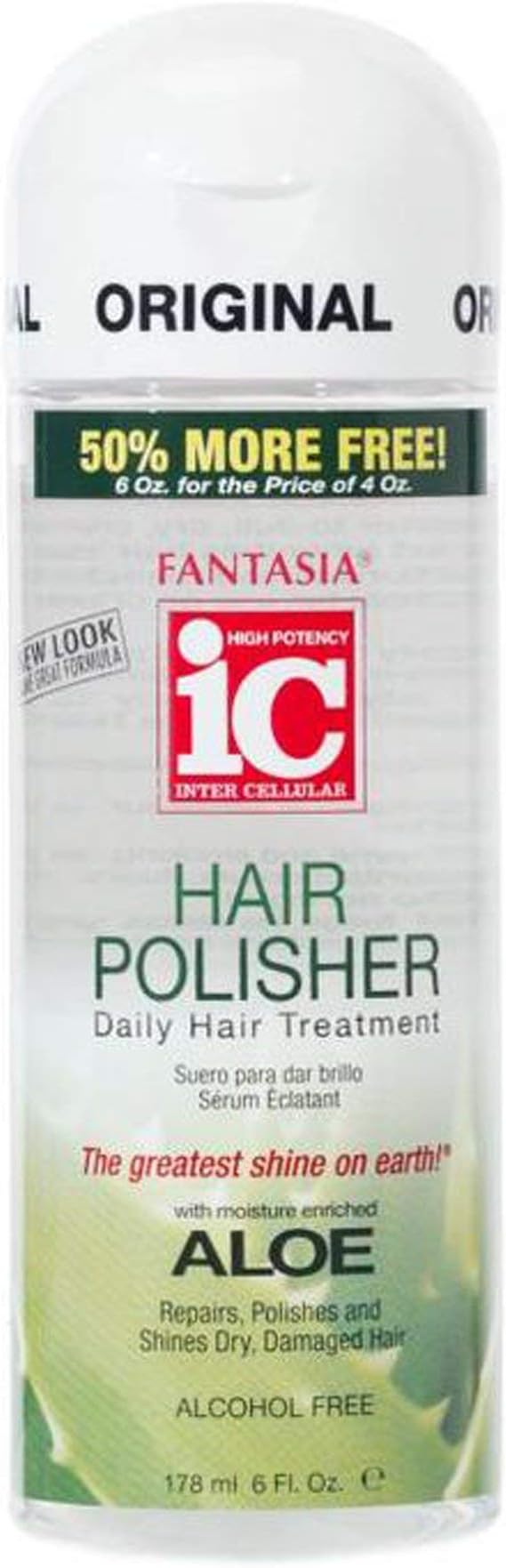 Fantasia Reconstructive Treatment 6oz Hair Polisher Luster Breakage Repair