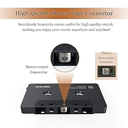 arsvita Car Audio Cassette to Aux Adapter, 3.5 MM
