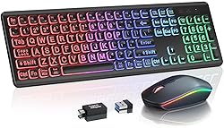 Wireless Keyboard and Mouse Combo - Large