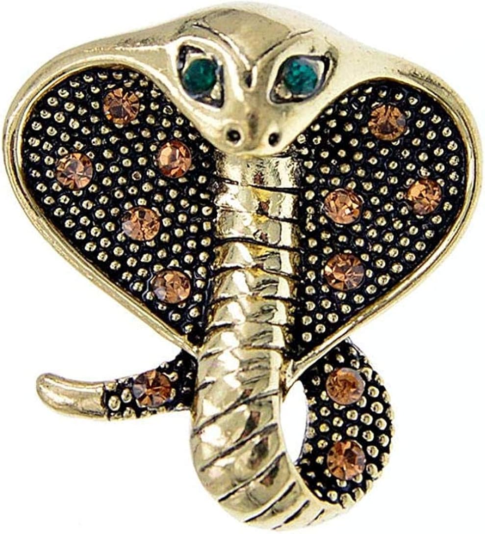 YXYSHX Ladies Brooches Vintage Brooch Ladies Snake Brooch Animal Brooch