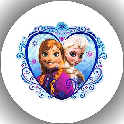 Fondant Tortenaufleger Tortenbild Geburtstag Frozen Die Eiskönigin T27