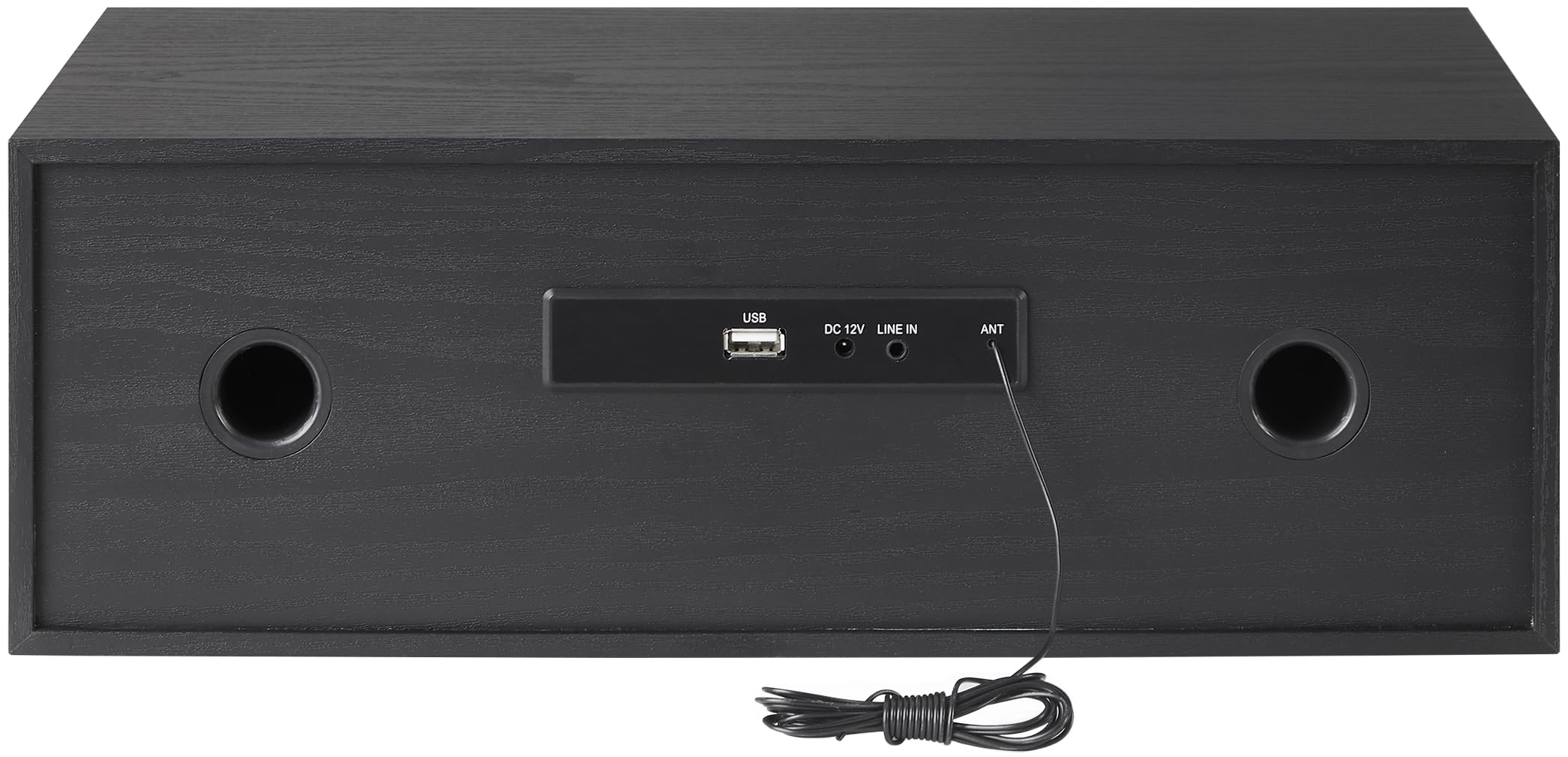 Crosley CR3504A-BK Finn Bluetooth FM Radio and CD Player, Black