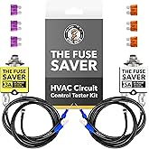 HVAC Guys - The Fuse Saver | HVAC Circuit Tester | 3 AMP & 5 AMP Fuses | Fuse Tester for Circuit Breaker - UL Rated 24V AC/DC