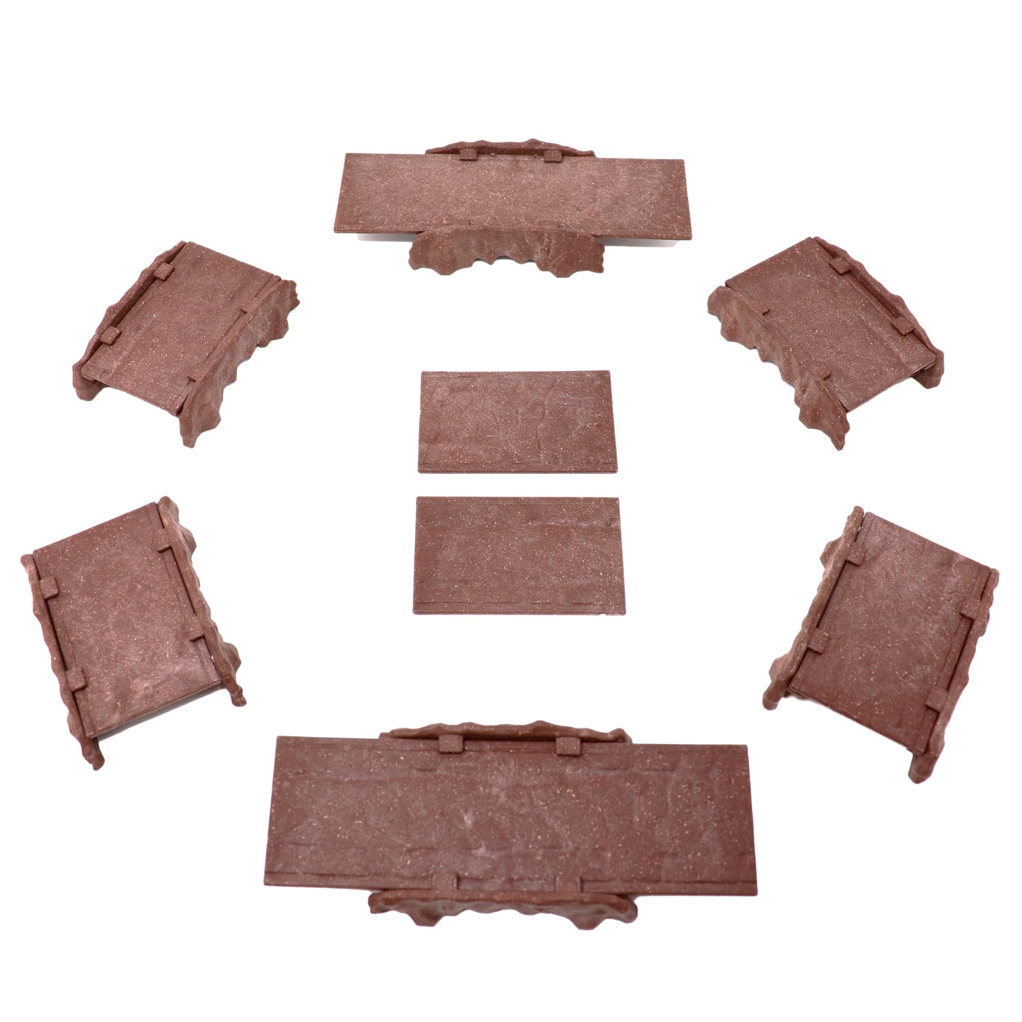 Dirt Cheap Dungeons Cavern Rock Bridges Kit TT RPG Terrain Building for Dungeons & Dragons, Pathfinder, War Gaming, and More!