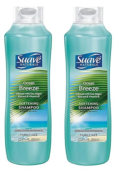 Buy Suave Naturals Ocean Breeze Shampoo 22 5 Oz Pack Of 2