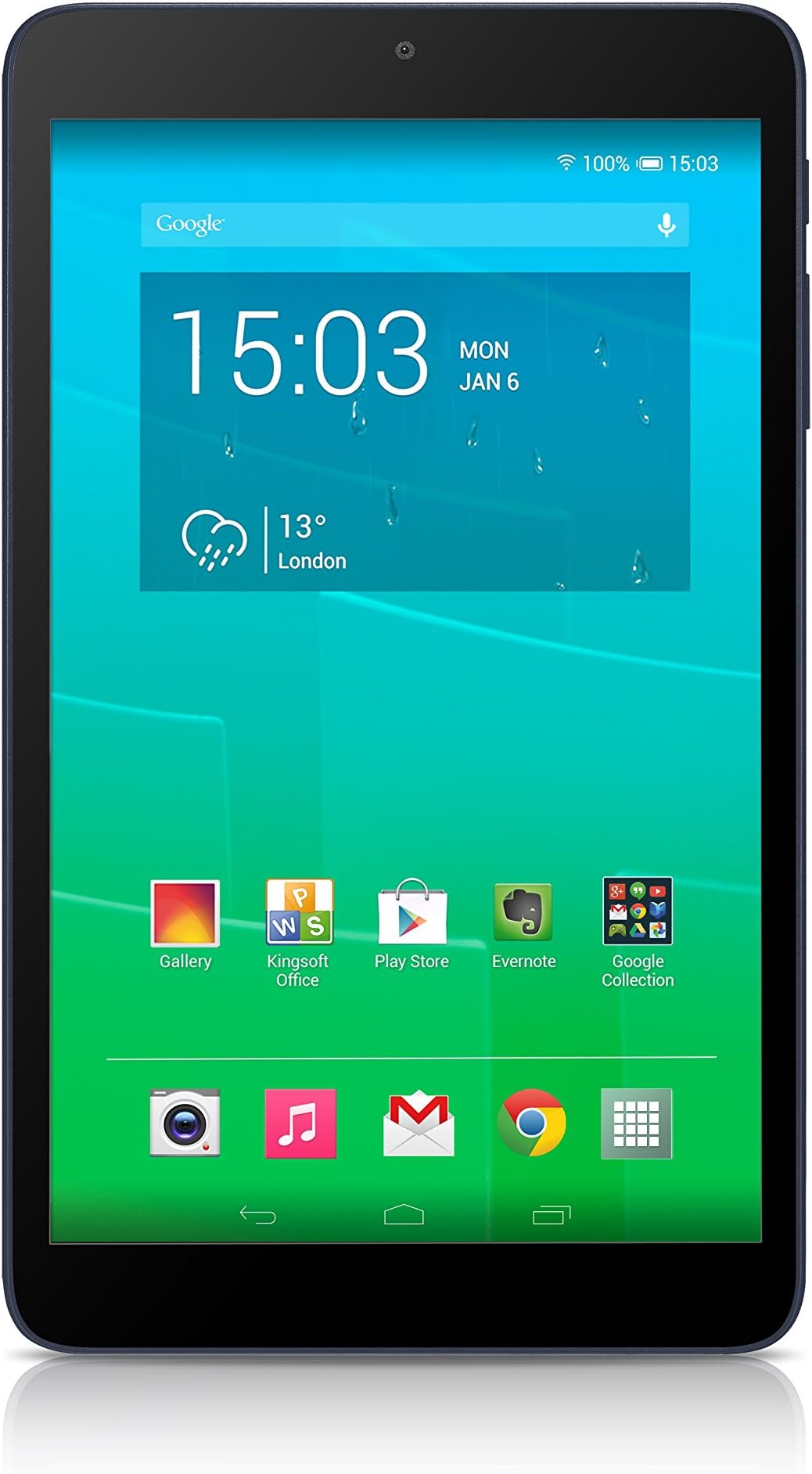 Alcatel Pixi 8-Inch Tablet (Black) - (AMD 1.2 GHz, 512 MB RAM, Android 4.4)