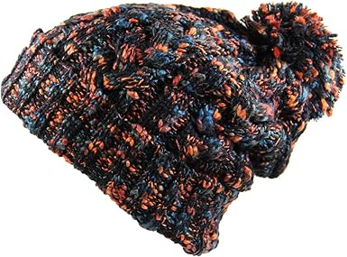 multi colored beanie hat