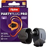 Alpine PartyPlug Pro Ear Plugs 21dB High Fidelity for Concerts Black
