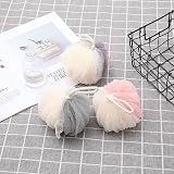 Omenluck 3Pcs Bath Loofah Sponge Shower Ball Mini Exfoliating Deep Clean Soft view 4