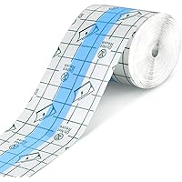 Transparent Stretch Adhesive Bandage Waterproof Bandage Clear Adhesive Bandages Dressing Tape for Tattoos (2 Inch x 10…
