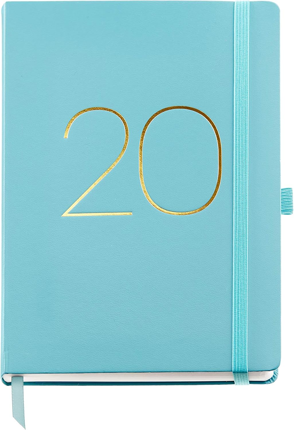 Miquelrius 22062 - 2020 Diary, Day Page (155 x 213 mm), Desktop, Chester Aquamarine, Spanish, aqua blue, 155 x 213 mm (DP)