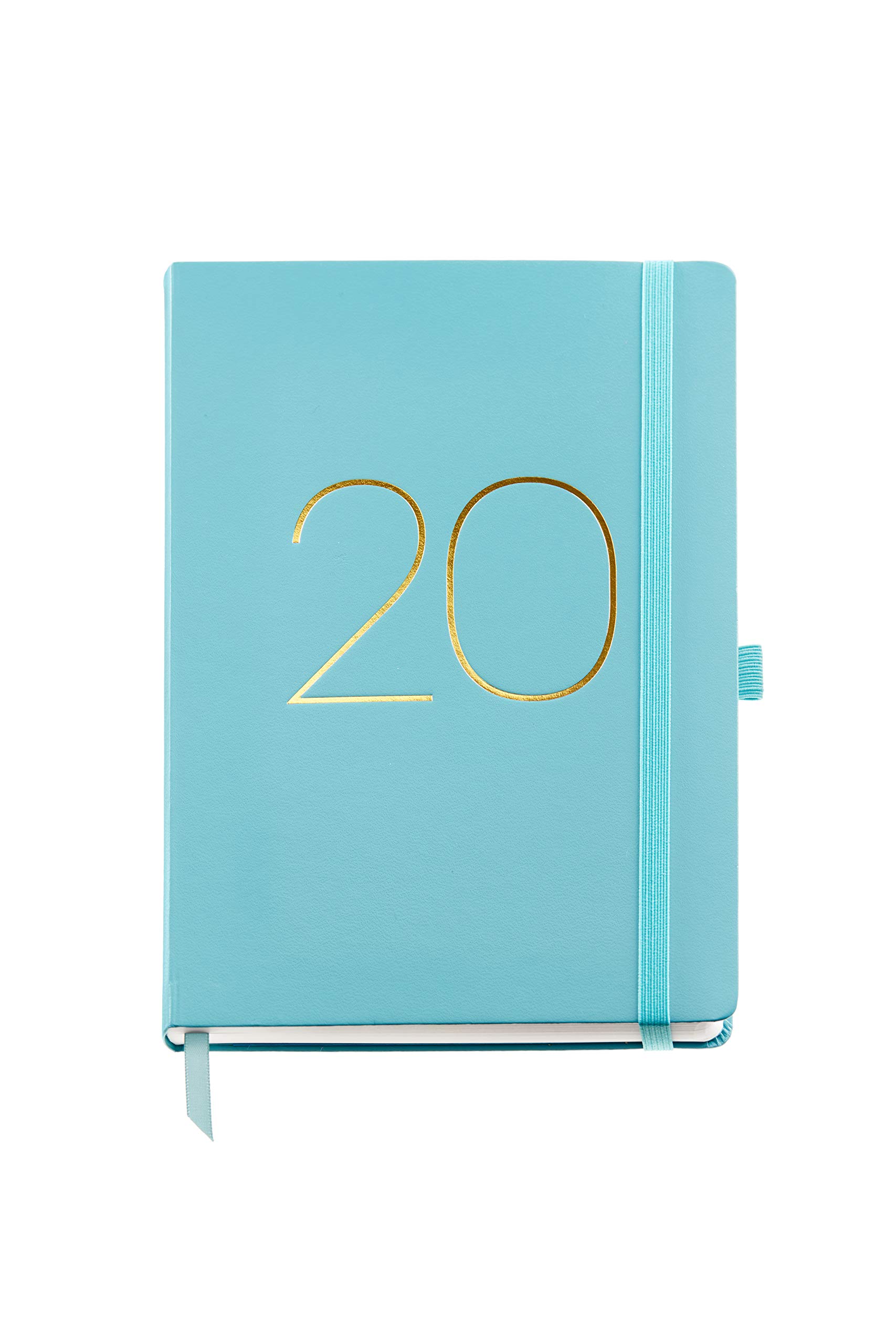 Miquelrius 22062 – 2020 Diary, Day Page (155 x 213 mm), Desktop, Chester Aquamarine, Spanish