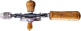 Amtech F0300 Hand Drill Double Pinion Mechanism 10mm Chuck Wood Handle Plumbing view 3