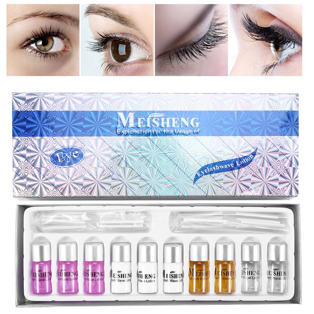 Lash Lifting Kit, Eyelash Perm Kit, Professional Curved Eyelashes Perm Lotion Curler Lashes Wave Curlers Kit Set for Beauty Salon