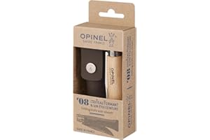 OPINEL No.08 Stainless Steel Folding Knife with Sheath