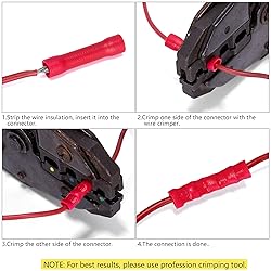 Ginsco 250Pcs Insulated Wire Connectors Assorted