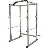 Valor Fitness BD-11 Heavy Duty Power Rack/Squat Rack w/Chrome Pull Up Bar and Power Cage Bundle Optins for a Complete Weightlifting Home Gym (BD-11 Power Rack)
