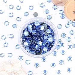 Threadart SS30 (6.5mm) Aquamarine Hot Fix