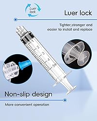 5ml Luer Lock Syringe without Needle - 5cc Plastic