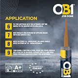 OB1 Oak Multi-Surface Sealant & Adhesive 290ml Hybrid Polymer view 5