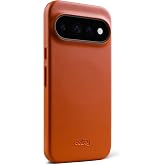 Bellroy Phone Case, Compatible with Google Pixel 11 Pro XL - RedOchre | Slim leather phone case for Google Pixel 11 Pro XL with a soft microfiber lining and full access to buttons and ports