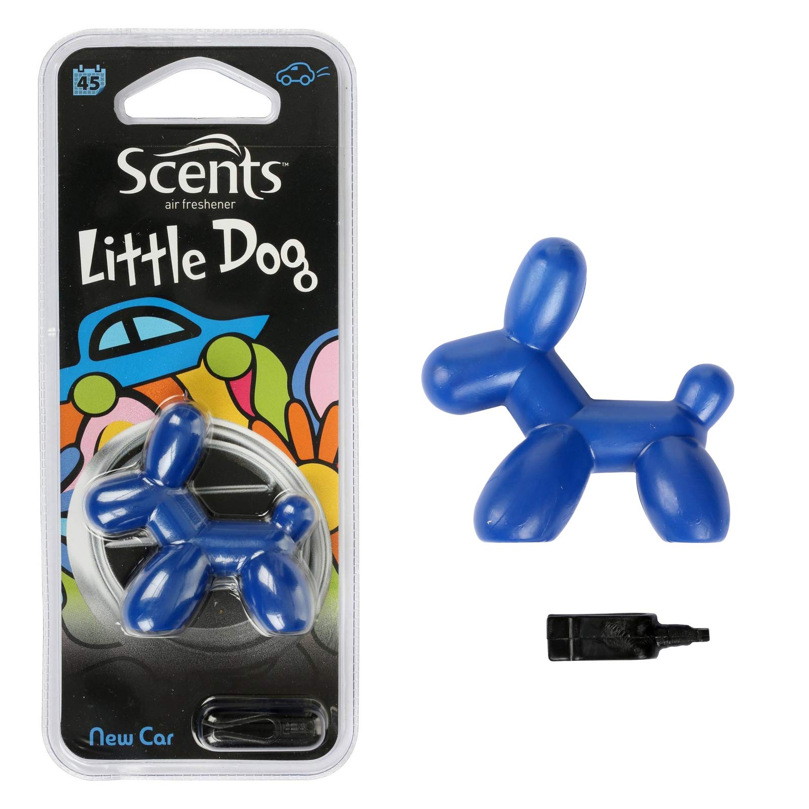 Scents Little Dog Car Vent Clip Air Freshener - New Car