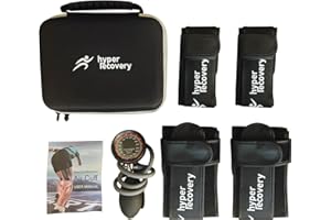 HHCCTEO Blood Flow Restriction Bands, BFR Training System, Occlusion Bands with Pressure Gauge, Professional Grade Arms, Legs