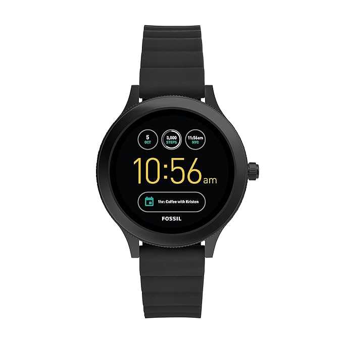 Smartwatch Fossil Q Venture Gen 3 Unisex, Caja de acero inoxidable ...