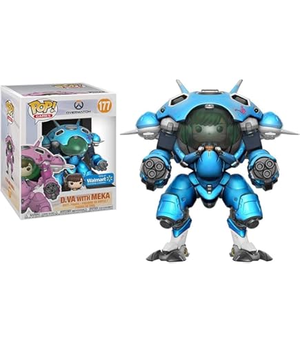 Amazon.com: POP! Games Overwatch 177 D.Va with Meka Nano Cola