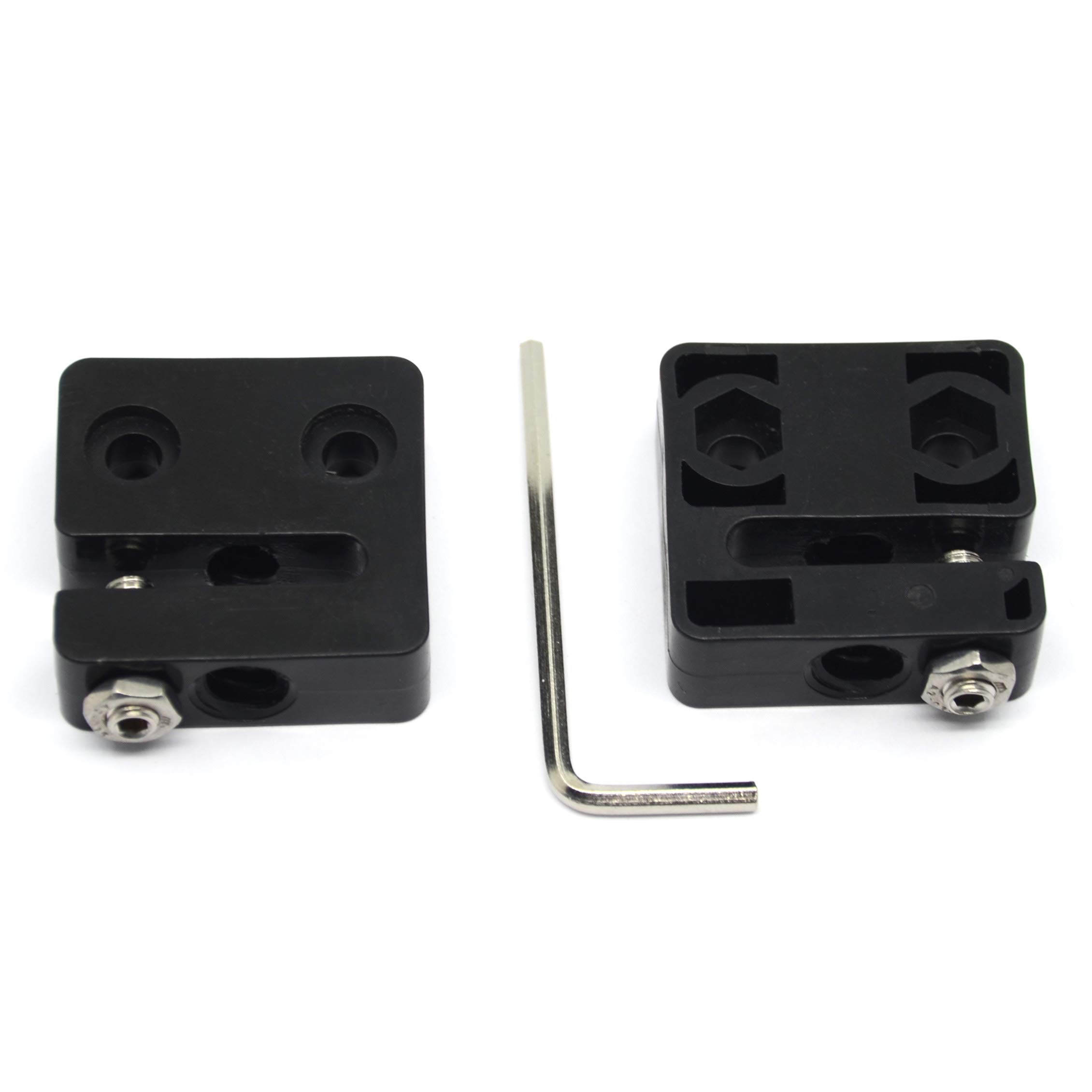 Befenybay 2PCS Anti-Backlash Nut 8mm Diameter Lead Screw Nut, Lead Screw Moves 4mm in One Turn for CNC and 3D Printer (2mm Pitch 4mm Lead)