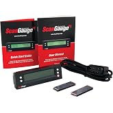 ScanGauge SG2 Ultra Compact 3-in-1 Automotive Computer with Customizable Real-Time Fuel Economy Digital Gauges for OBD2 Vehicles