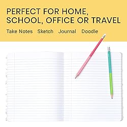 Yoobi 1-Subject 7.5 x 9.75 Composition Notebook Set