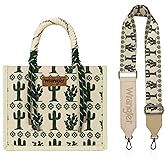 Montana West Wrangler Tote Bag Western Satchel Bags for Women with Braided Rope Handles