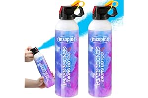 MZOPINE Gender Reveal Fire Extinguisher, Gender Reveal Color Smoke Powder Spray, 2 Pcs Blue Blaster Only for Baby Boy with Blue Smoke Suitable for Gender Reveal Party, 100% Biodegradable Party Supplies