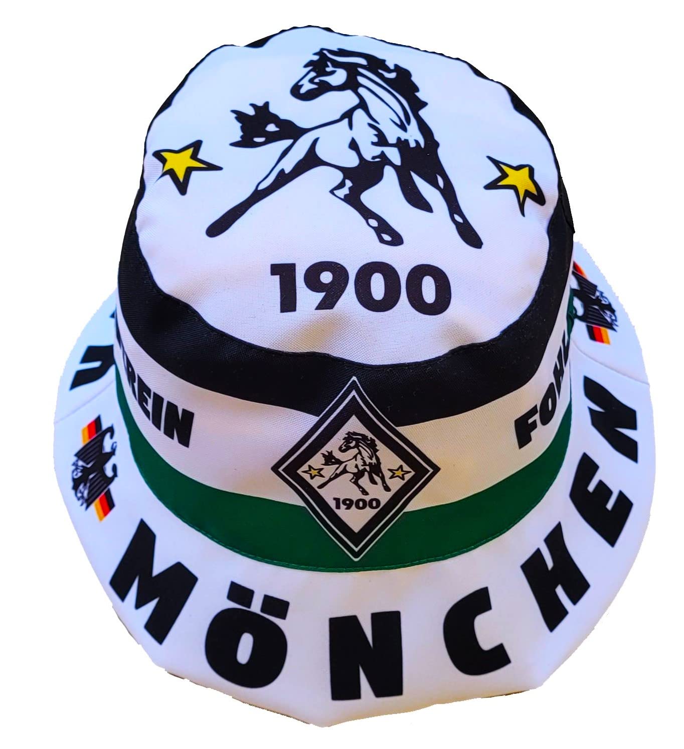 Generisch Mönchengladbach 3.0 Sun Hat, Fishing Hat, Fan Hat, Military Hat, wine red, 59