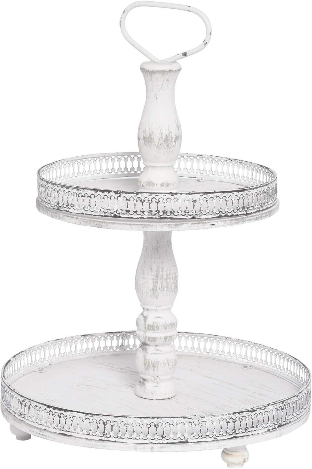 Posiwio dekorative große DekoEtagere MetallEtagere 2