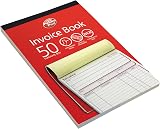 Pukka Pad NCR Duplicate Invoice Book 2-Pack 50 Entries 137x203mm Tape Bound view 6