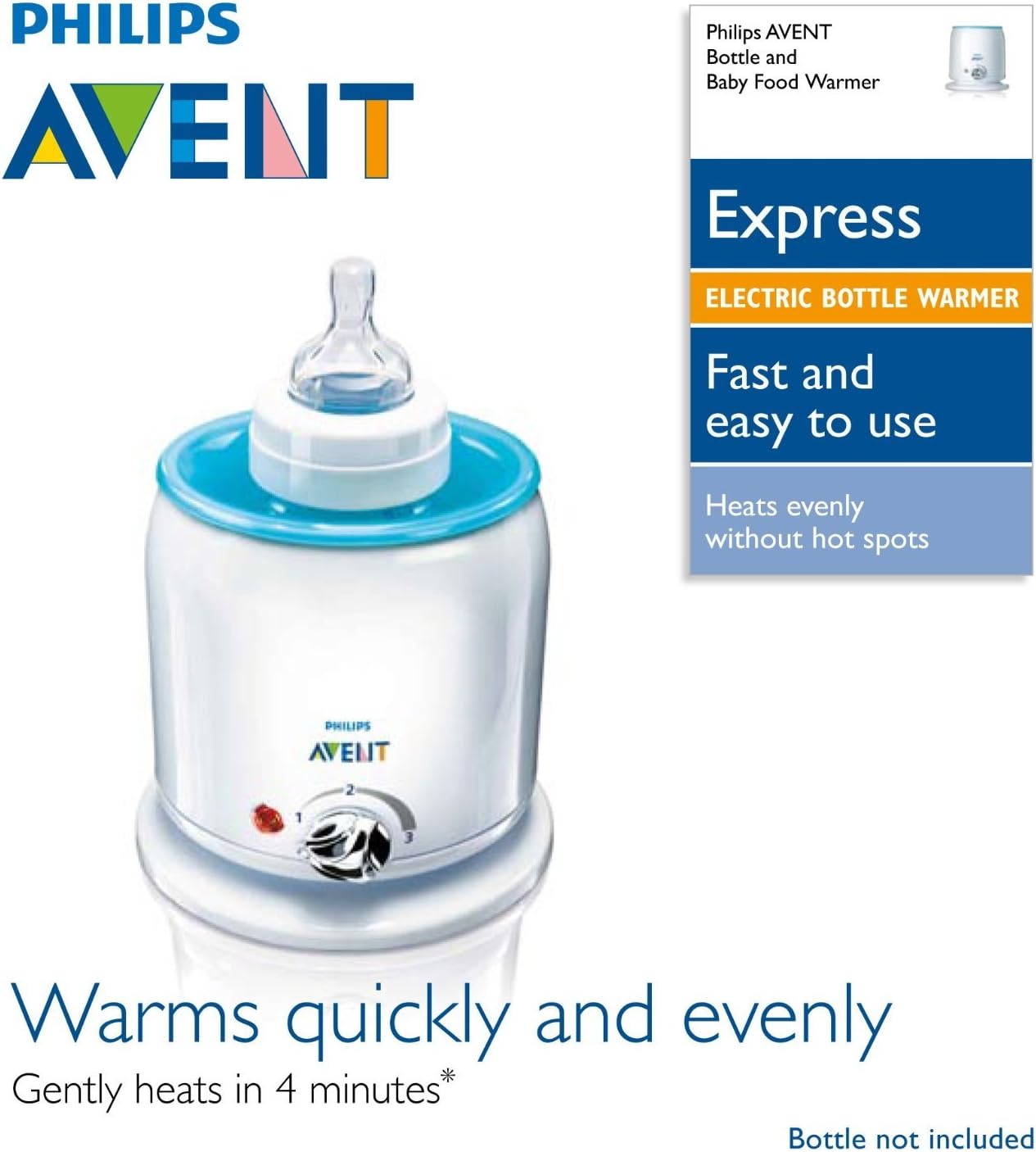 philips avent bottle warmer scf255