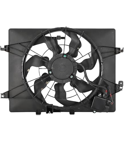 Munirater Radiator & Condenser Cooling Fan For Hyundai Sonata 2015-2017 – TO3115145, 1636328160