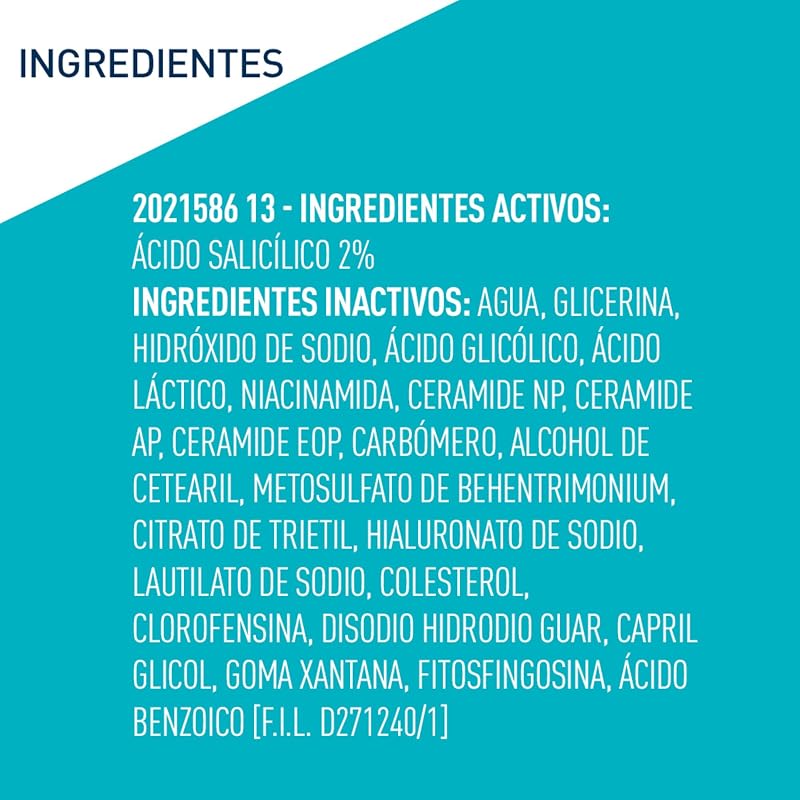 , Gel Control Imperfecciones, Tratamiento hidratante AHA / BHA, 40 ml