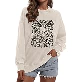 Kelxjia Western Cow Skull Sweatshirts For Women Oversized Graphic Sweatshirt Vintage Crewneck Sweat Shirts Cowgirl Boho Tops