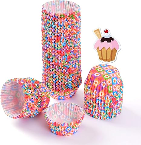 Nuluxi Moules A Muffin Caissettes En Papier Cupcake Doublures Caissettes Papier Muffins Patisserie Gateau Moule Caissettes Moules A Gateau De Tasse Pour Bricolage Cuisine Cuisson Dessert Et Le Gateau Amazon Fr Cuisine