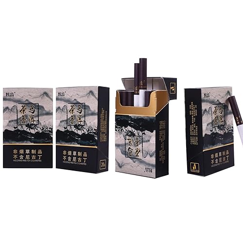 Tea Herbal Cigarettes - Tobacco and Nicotine Free- 4 Packs 80 Smokes in  Kenya