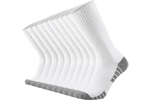 ONKE Max Full Cushion Crew Socks for Men M-XXL Athletic Work Boots Heavy Duty Steel Toe Thick Warm Moisture Wicking Control