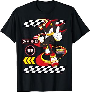 Sonic Racing CrossWorlds - Ultimate Driver Shadow T-Shirt