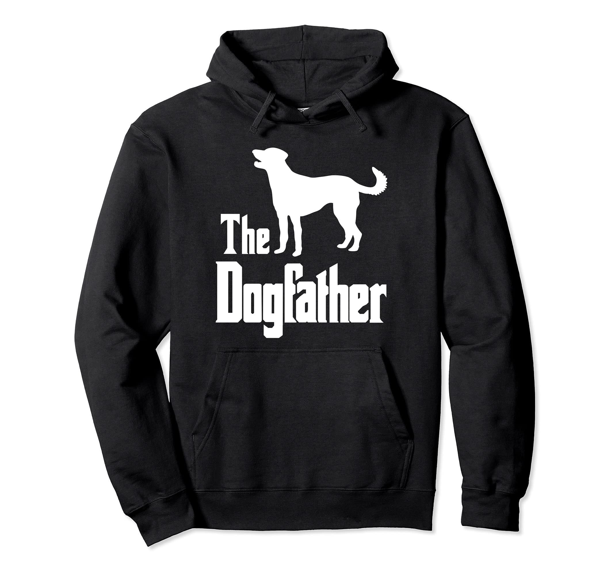 The Dogfather - funny dog gift, funny Blue Lacy Pullover Hoodie