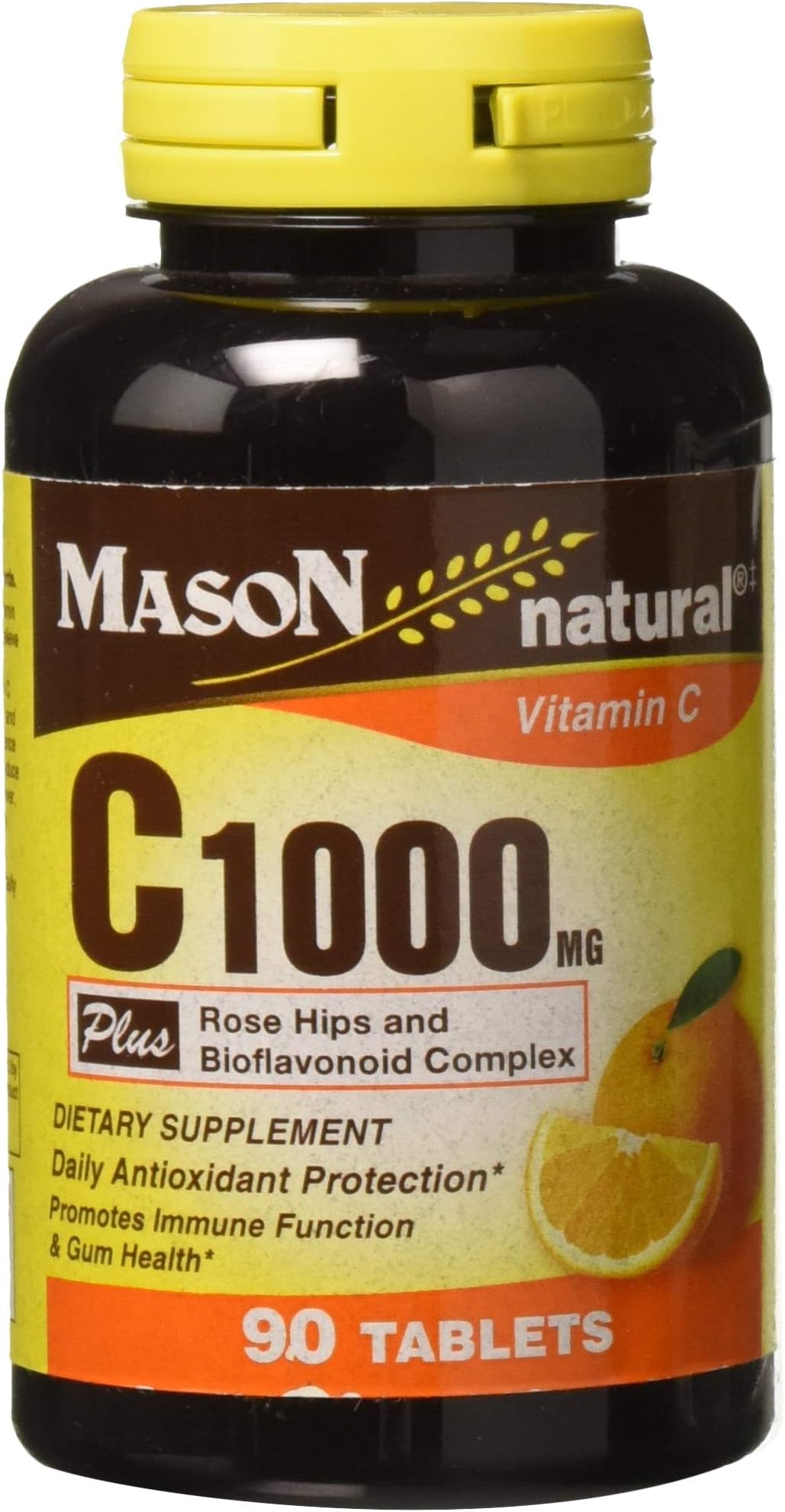 MASON NATURALC 1000 MG Plus Rose HIPS and BIOFLAVONOIDS Complex
